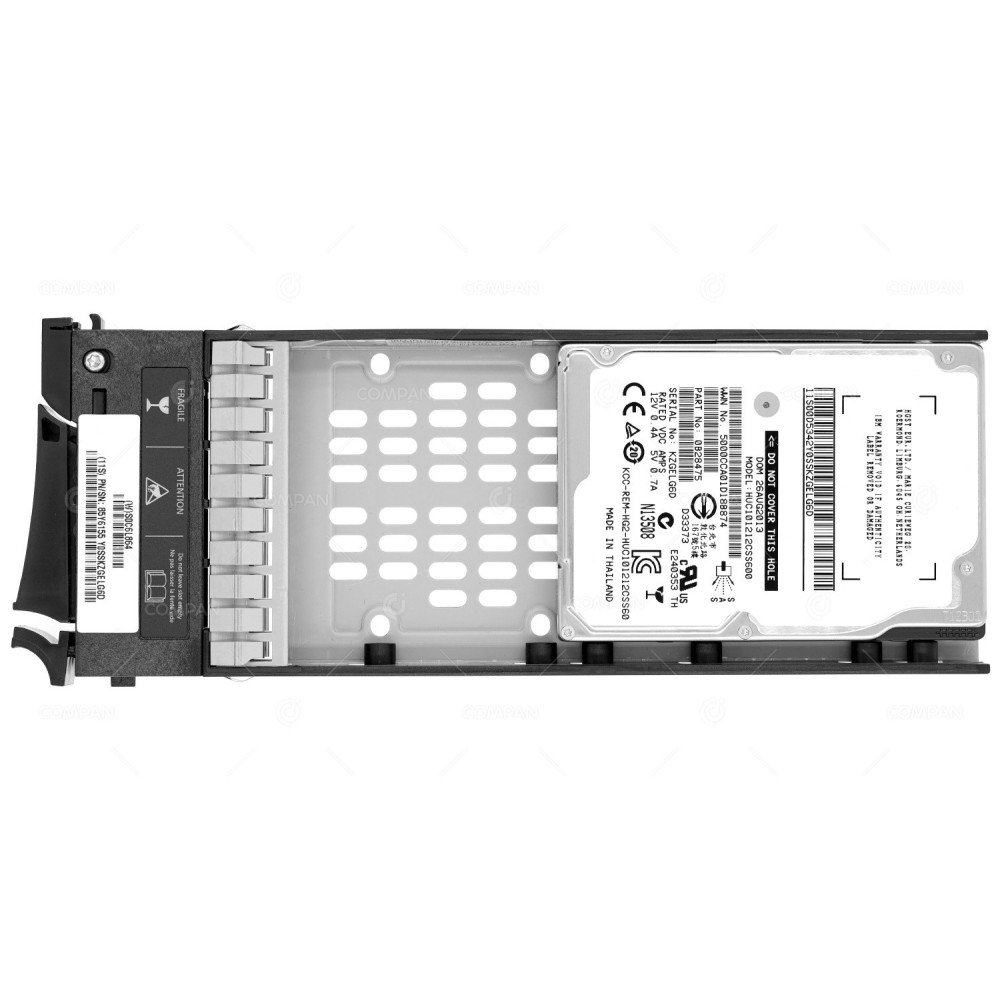 85Y6156 IBM HDD 1.2TB 10K SAS 6G 2.5" SFF FOR IBM STORWIZE V7000