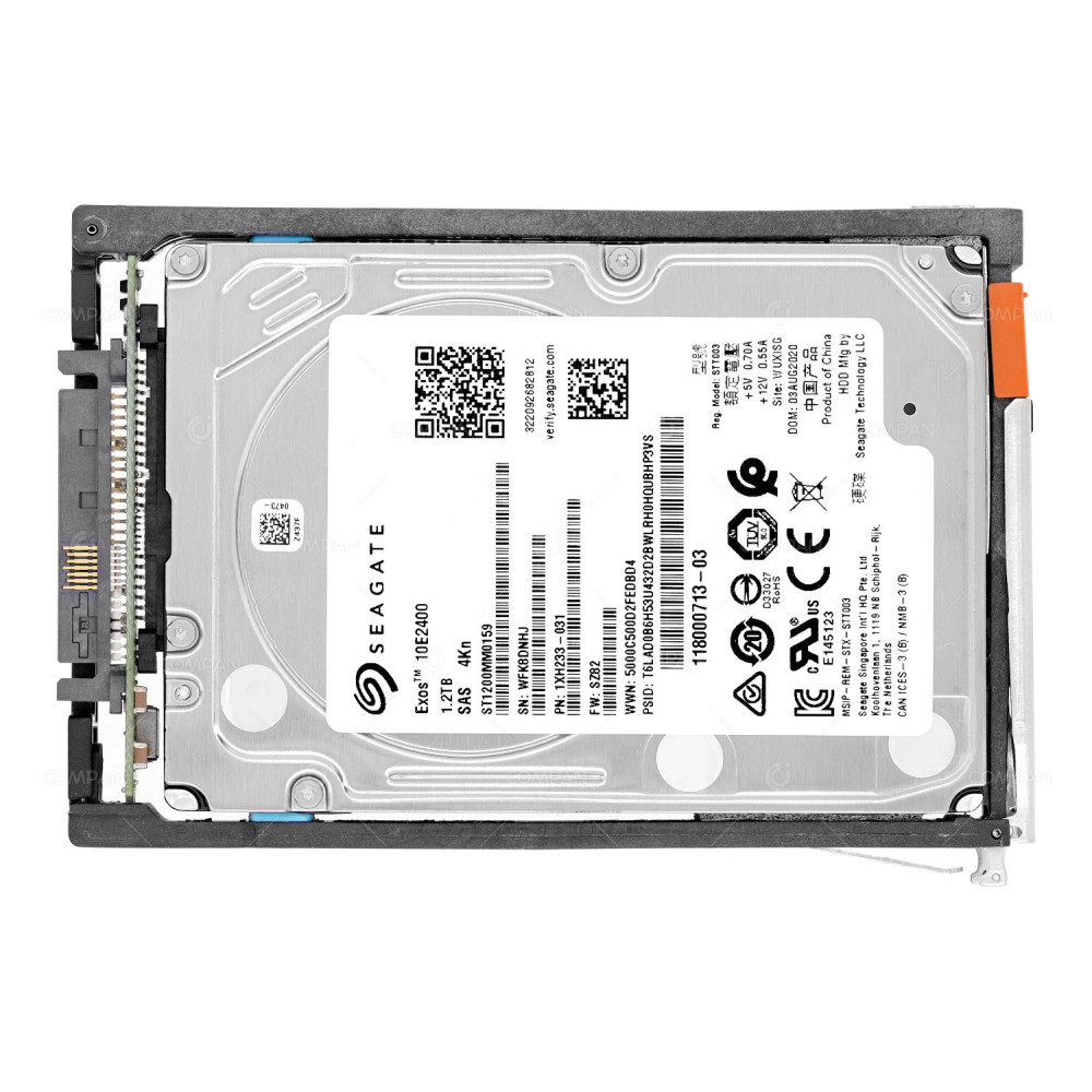 005053361  EMC HDD 1.2TB 10K SAS 12G 3.5" LFF FOR EMC UNITY XT 380