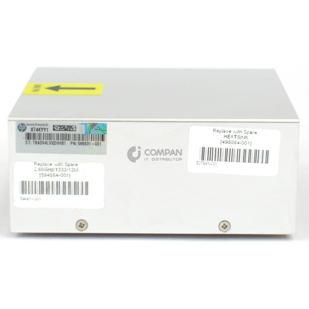 496064-001 HP HEATSINK FOR HP PROLIANT DL380 G6 G7 DL385 G6, HPE STORAGEWORKS