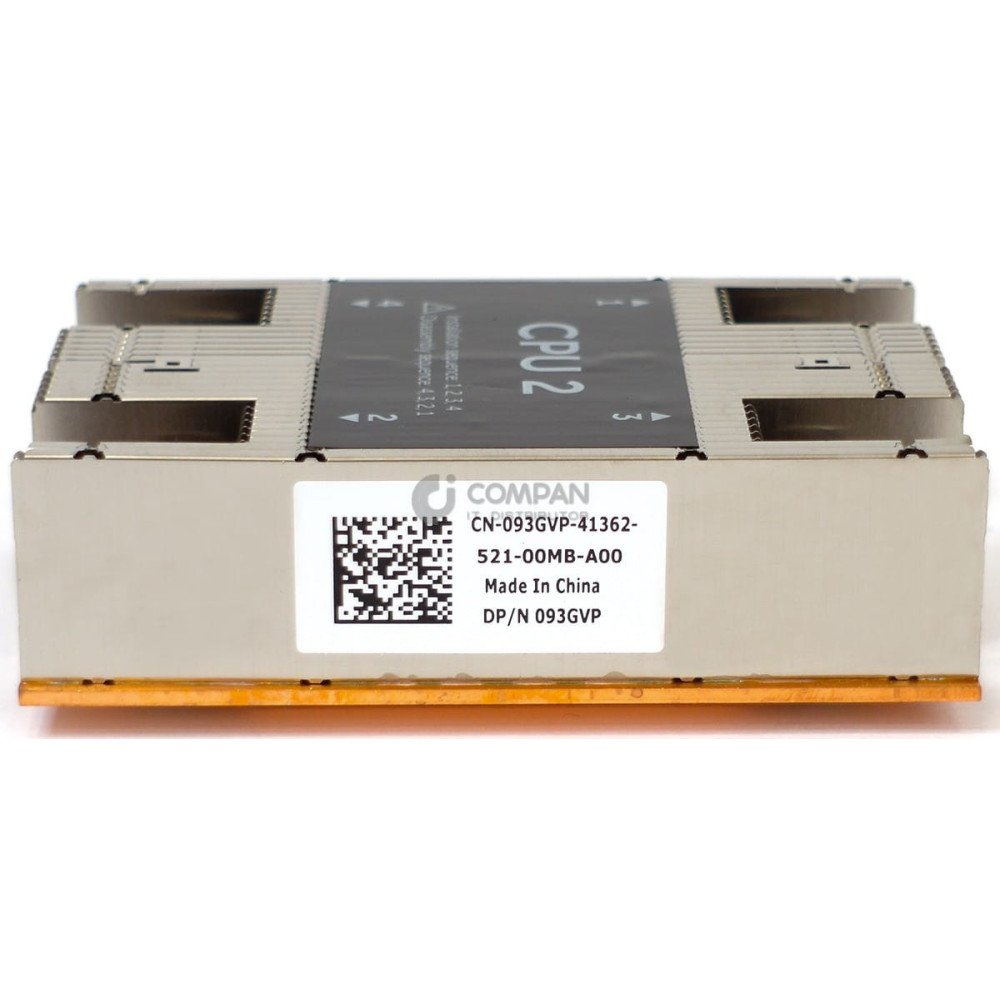 93GVP DELL HEATSINK CPU 2 FOR M630 093GVP