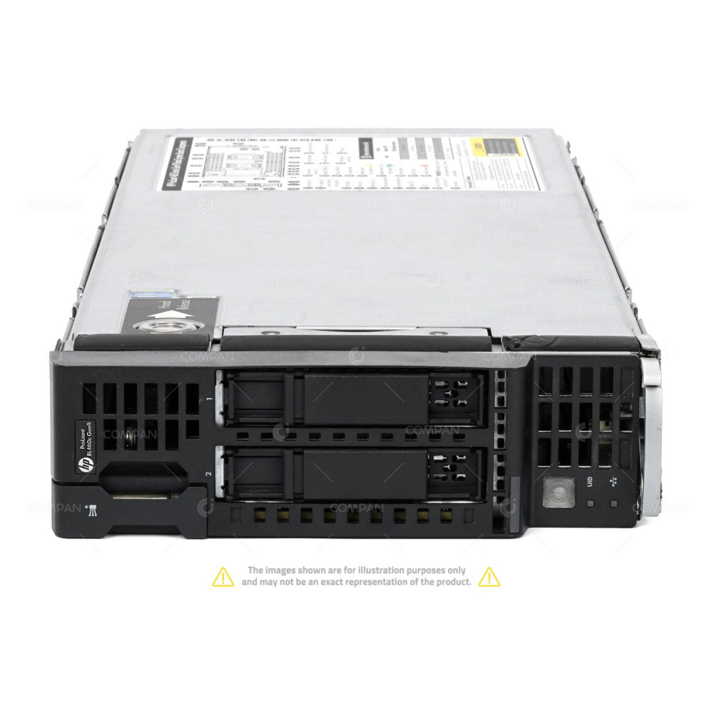 HPE C7000 16x BL460c Gen9 32x Xeon E5-2695 V4 1536 GB RAM Rails