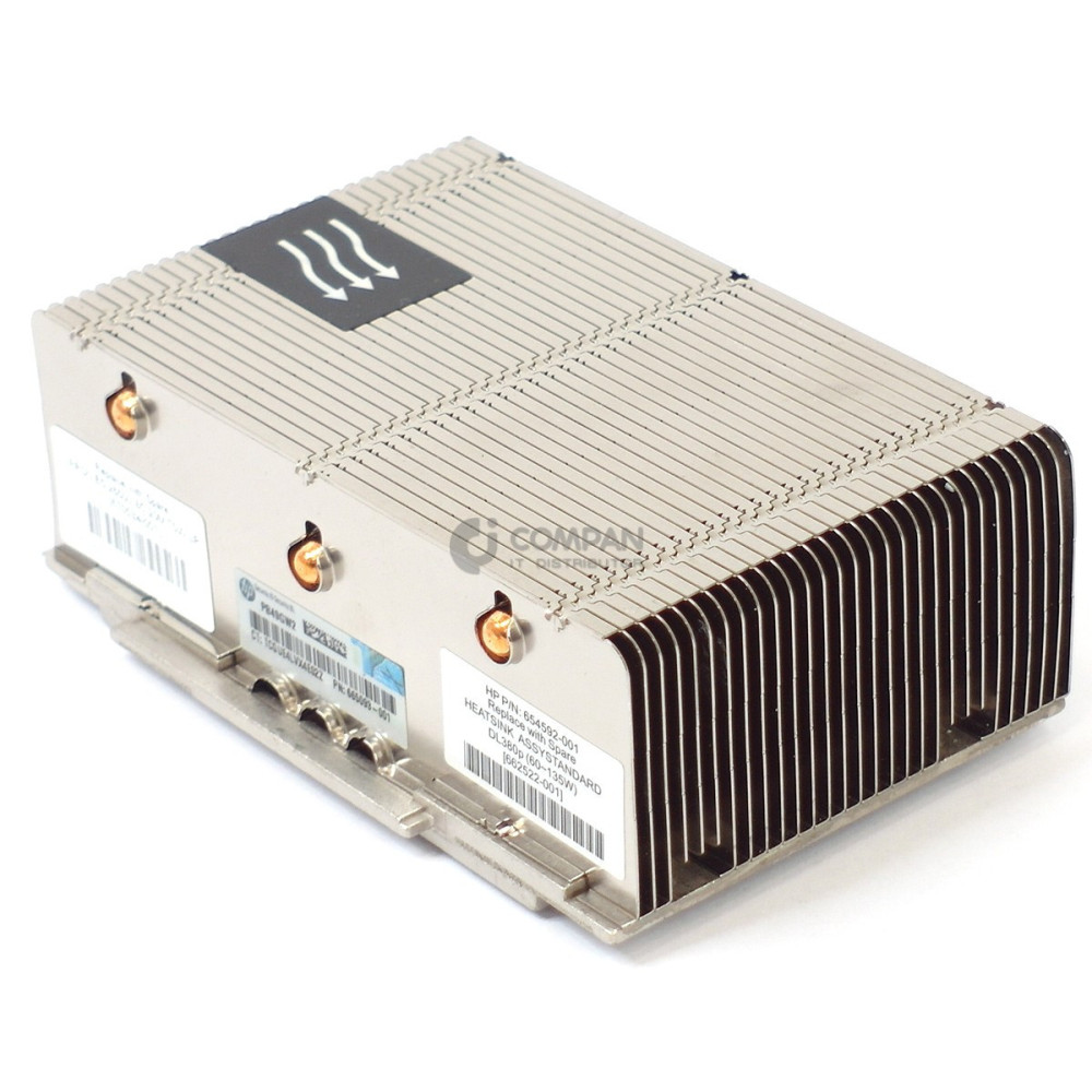 662522-001 HP HEATSINK FOR DL380 G8 723353-001, 654592-001