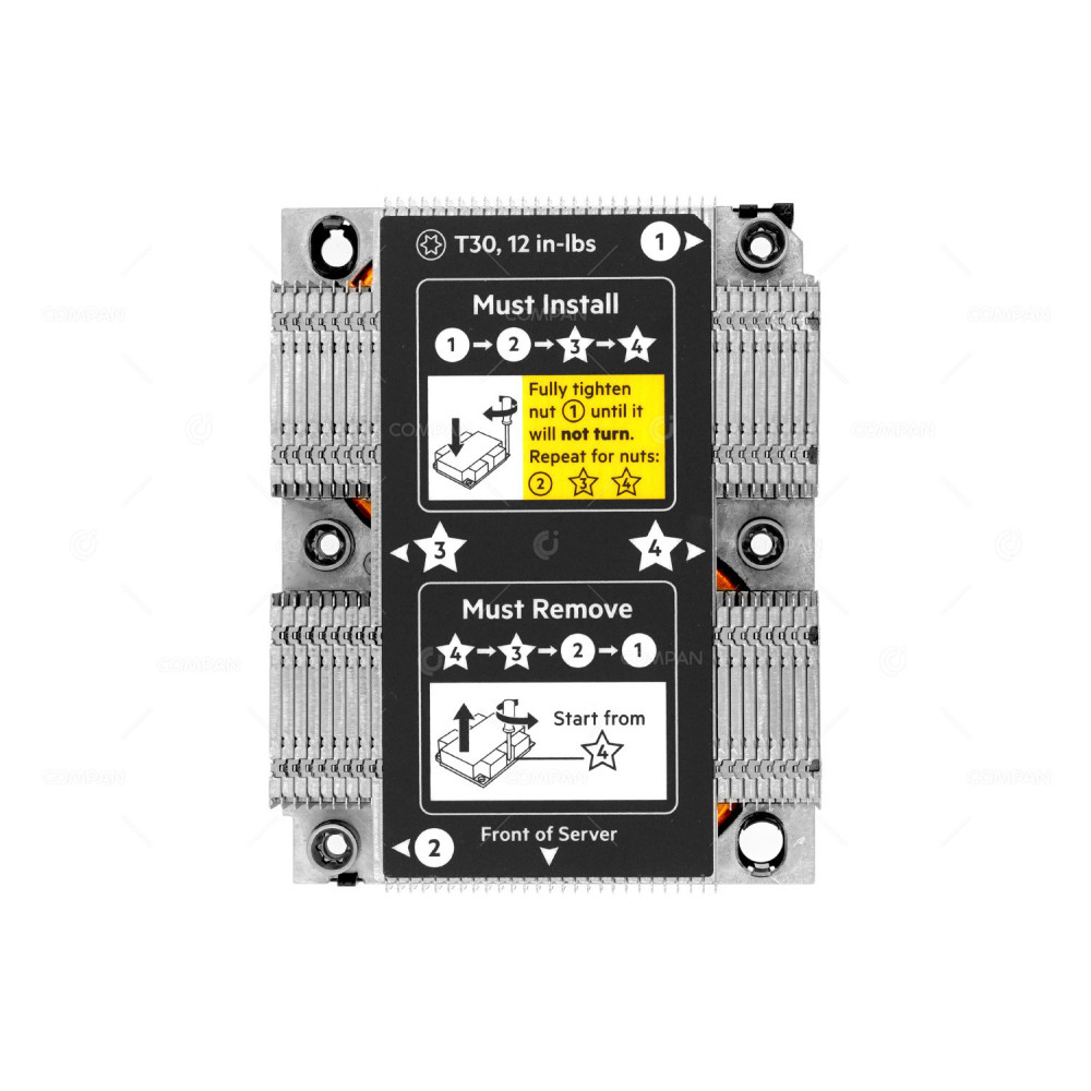 872452-001 HP HEATSINK FOR DL360 G10 867650-001, 873588-001