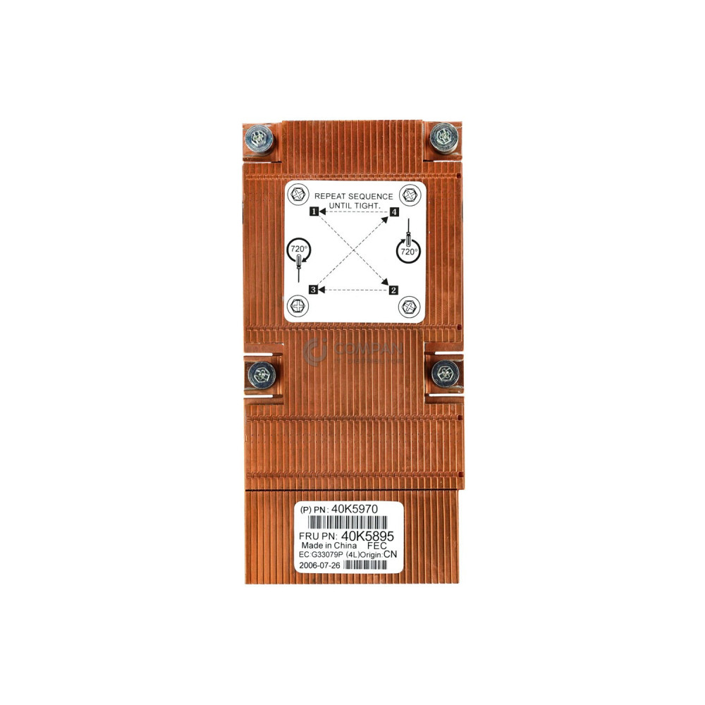 40K5895 IBM HEATSINK FOR LS21 LS41 40K5970