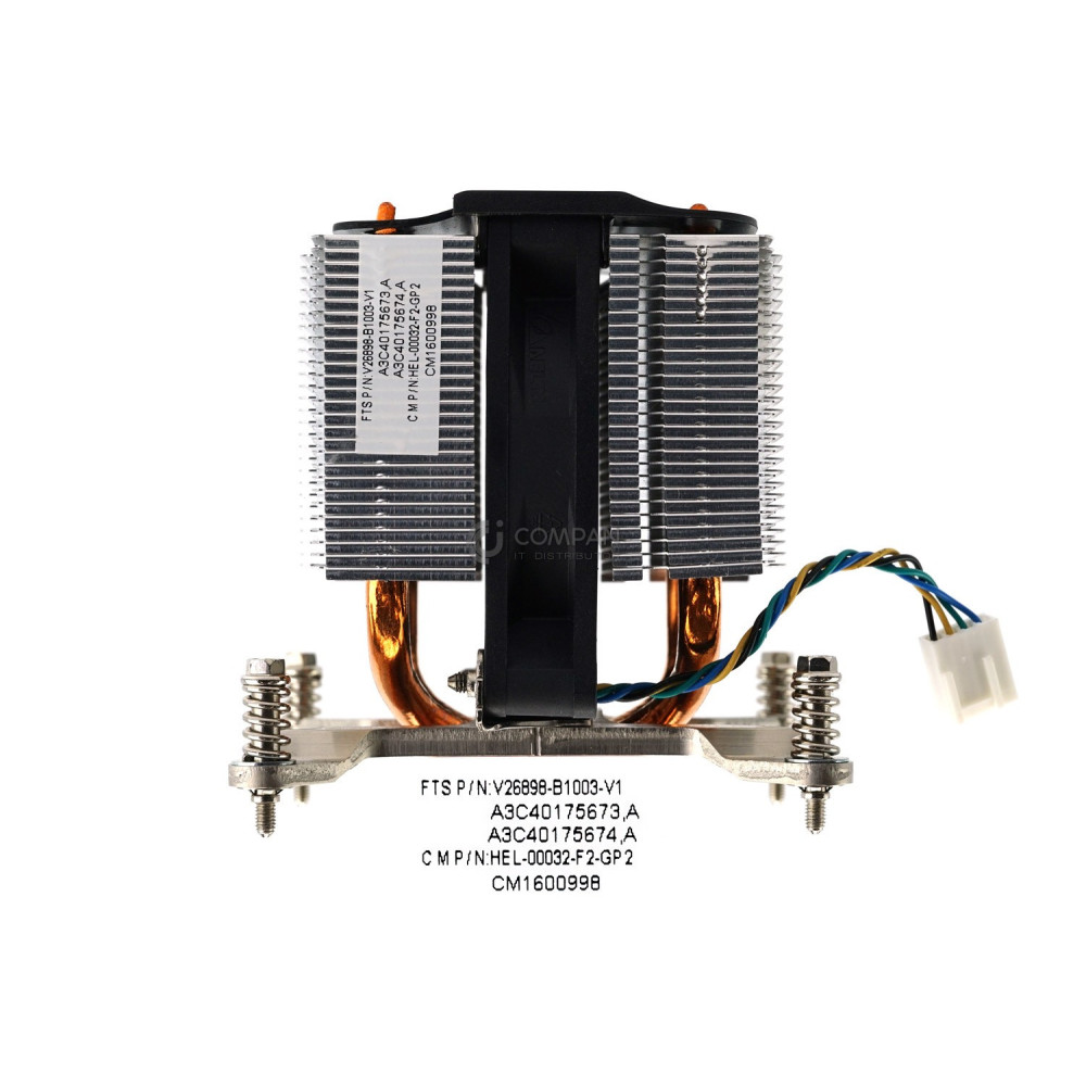 V26898-B1003-V1 FUJITSU HEATSINK WITH FAN FOR TX1320 M1 A3C40175673, A3C40175674
