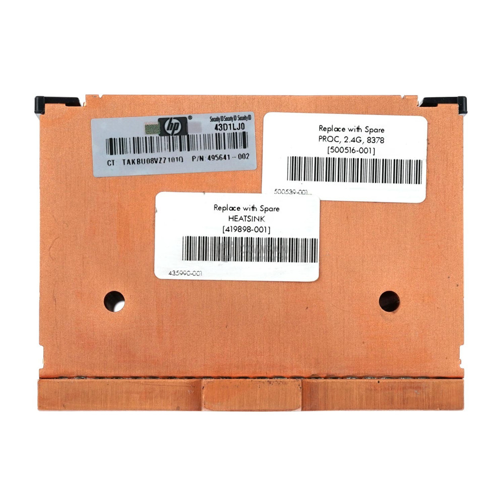 419898-001 HP HEATSNIK FOR DL585 G5 G6 435990-001, 448208-001, 415651-001