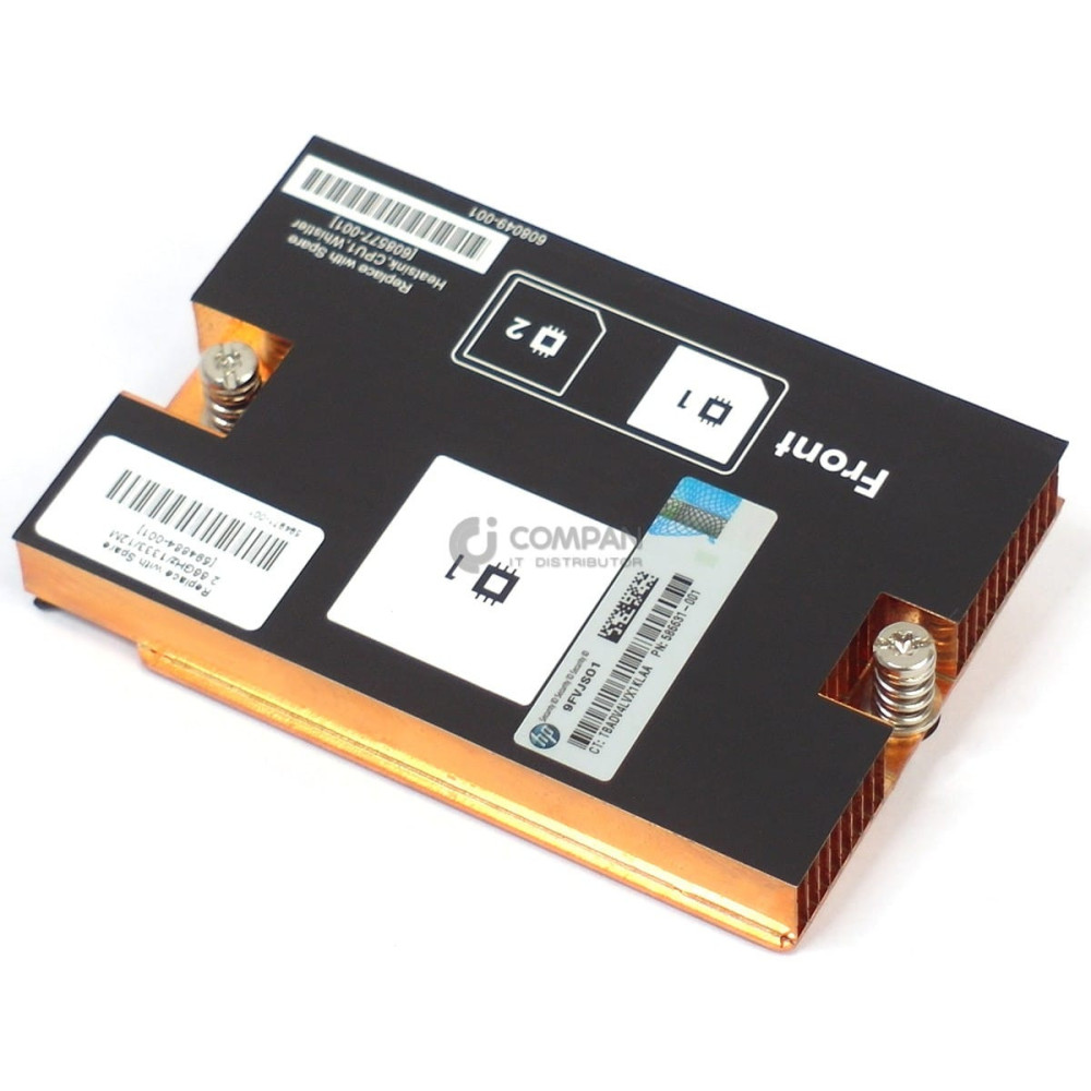 608577-001 HP PROLIANT HEATSINKFOR BL490C G7 CPU1 608049-001