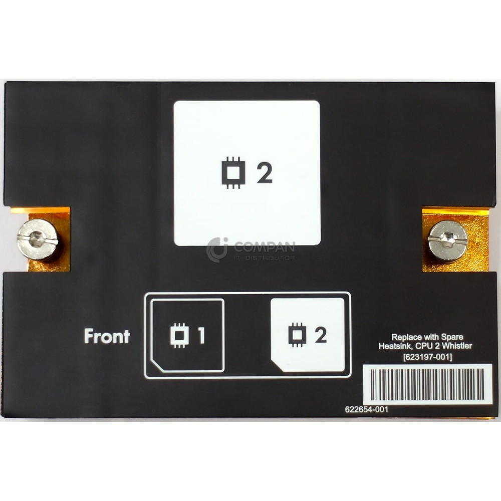 623197-001 HO PROLIANT HEATSNIK FOR BL490C G7 CPU2 622654-001