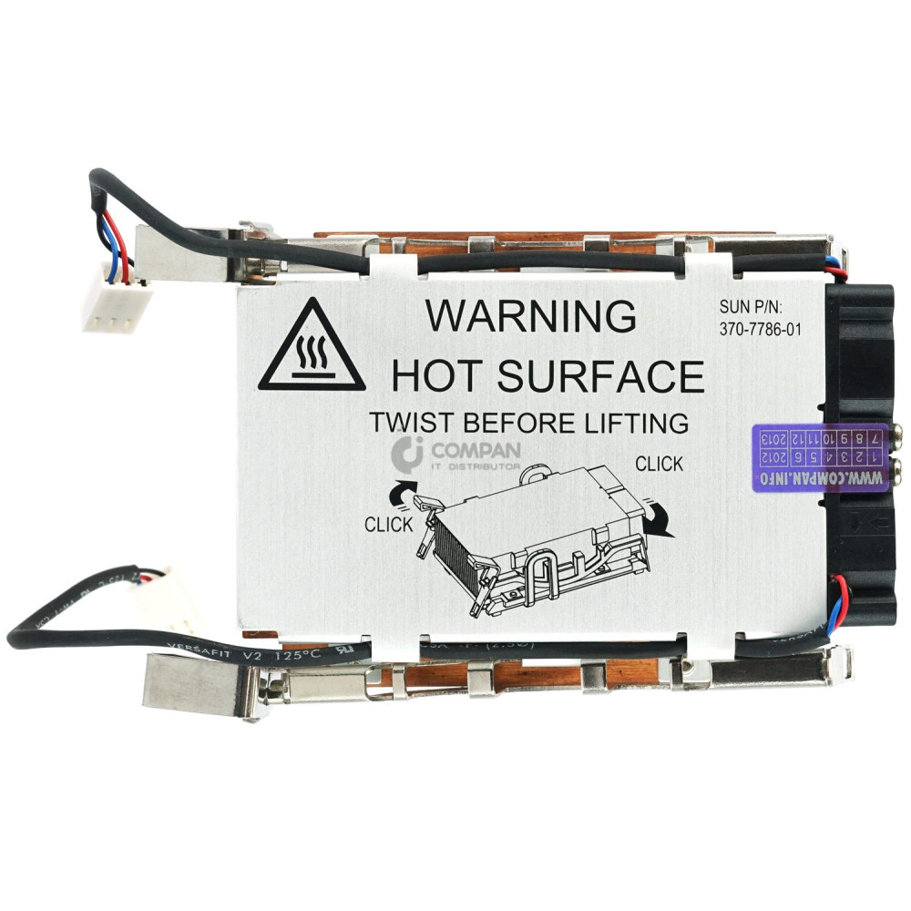 370-7786-01 SUN HEATSINK WITH DUAL FAN V210/V230/V240 -