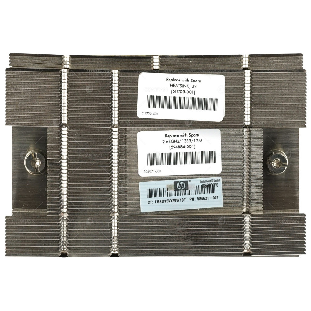 511703-001 HP HEATSINK FOR BLADE BL490C G6 511790-001