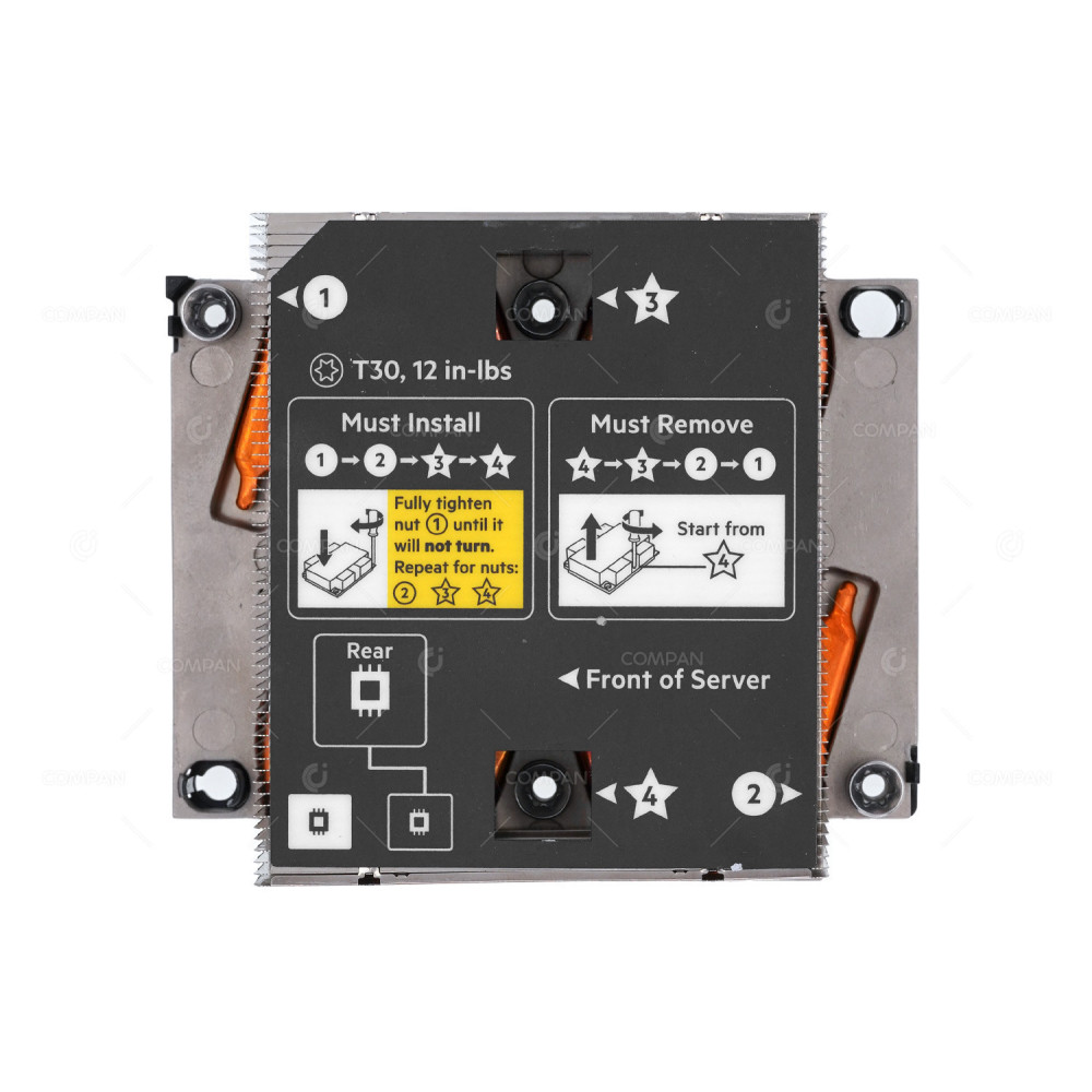 877966-001 HP HEATSINK CPU1 SCREW DOWN FOR HPE PROLIANT BL460C G10 865311-001, 874209-001