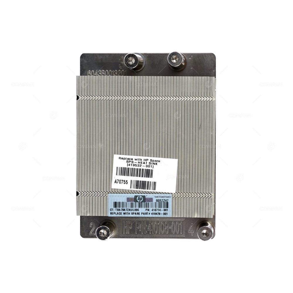 419532-001 HP PROLIANT HEATSINK FOR BL25P 45P G2