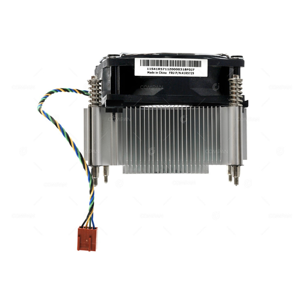 41R5729 IBM LENOVO HEATSINK AND FAN 12VDC BALL BEARING 80W 95W FOR THINKSTATION C20 41R5711, 78Y2010