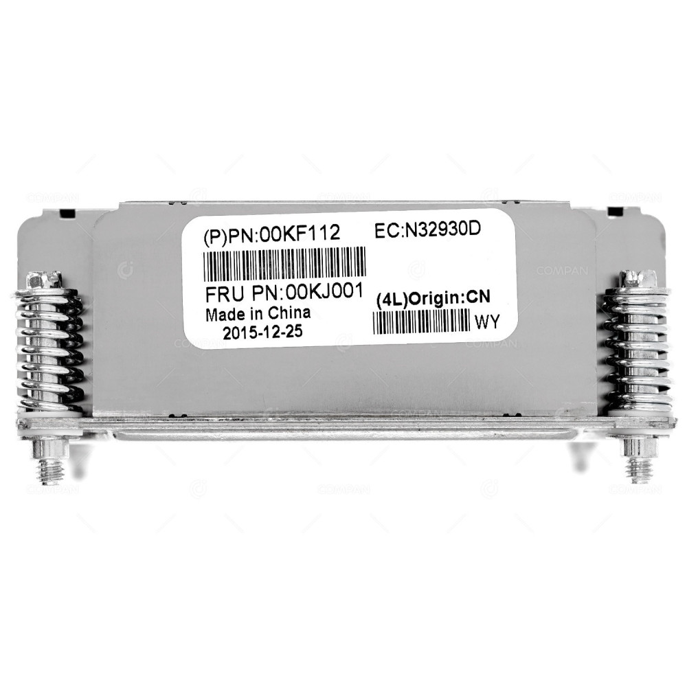 00KJ001 LENOVO CPU1 REAR HEATSINK FOR FLEX SYSTEM X240 M5 00KF112