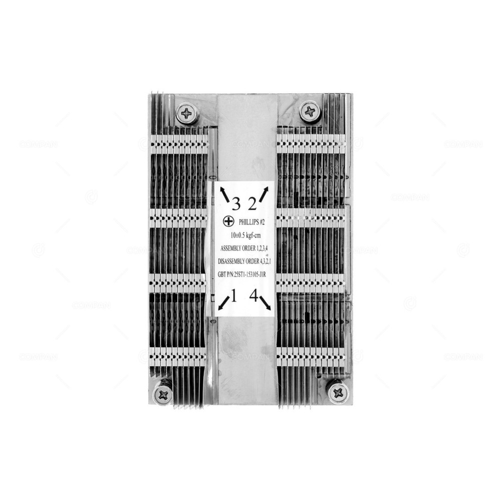 25ST1-153105-J1R GIGABYTE HEATSINK FOR AMD SOCKET SP3 LGA4094 -