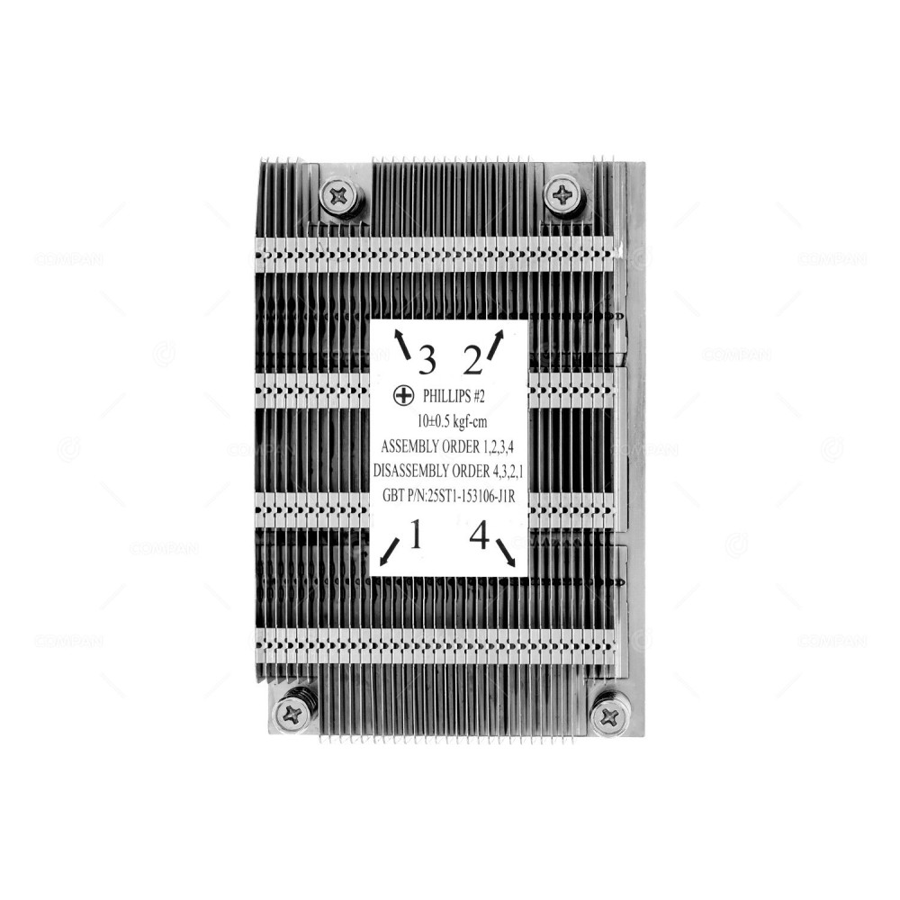 25ST1-153106-J1R GIGABYTE HEATSINK FOR AMD SOCKET SP3 LGA4094 -