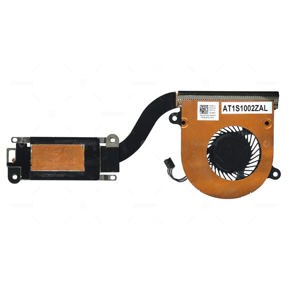 2T9GV DELL HEAT SINK WITH FAN FOR LATITUDE 7480 02T9GV, AT1S1002ZAL, EG50040S1-C910-S9A
