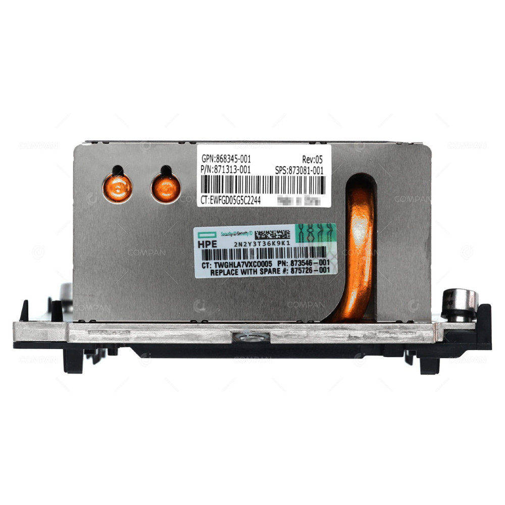 873081-001 HP  FRONT HEATSINK FOR SYNERGY 480 G10 873081-001