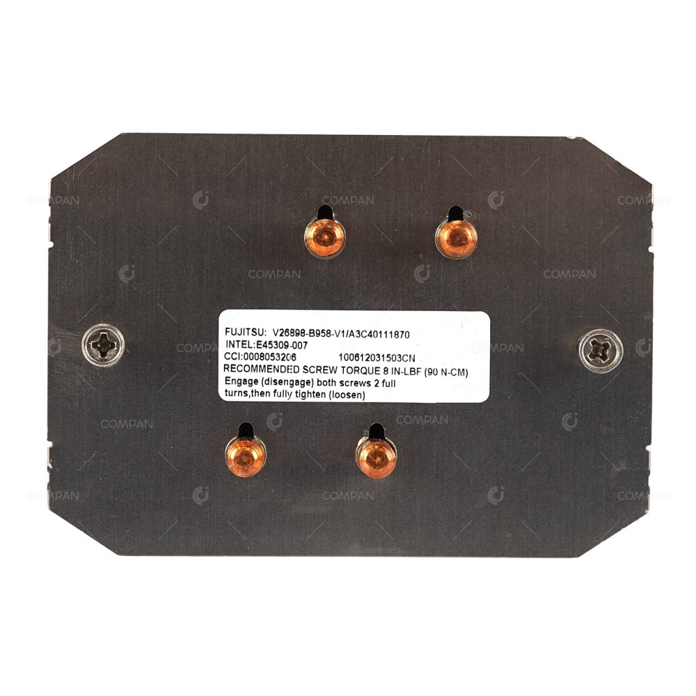 A3C4011870 FUJITSU HEATSINK FOR RX600 S5 V26898-B958,E45309-007