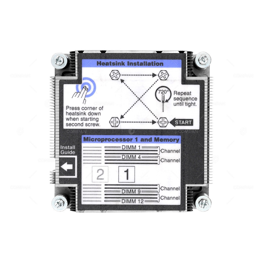 00AE667  IBM CPU 1 HEATSINK FOR IBM FLEX SYSTEM X240 M5