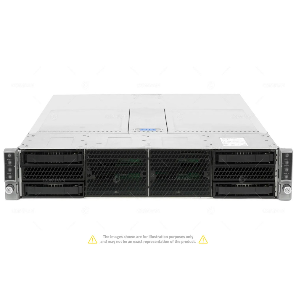 Intel H2204XXLRE 4X HNS2600BPB 8x Xeon Gold 6242 1.5TB RAM 4x 960GB SATA SSD