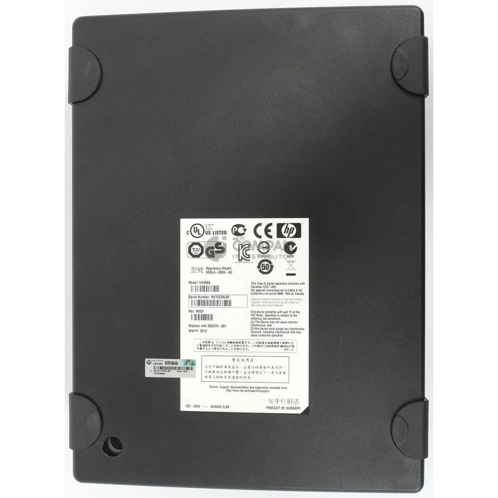 596279-001 HP STORAGEWORKS LTO-5 ULTRIUM 3000 SAS EXTERNAL TAPE DRIVE