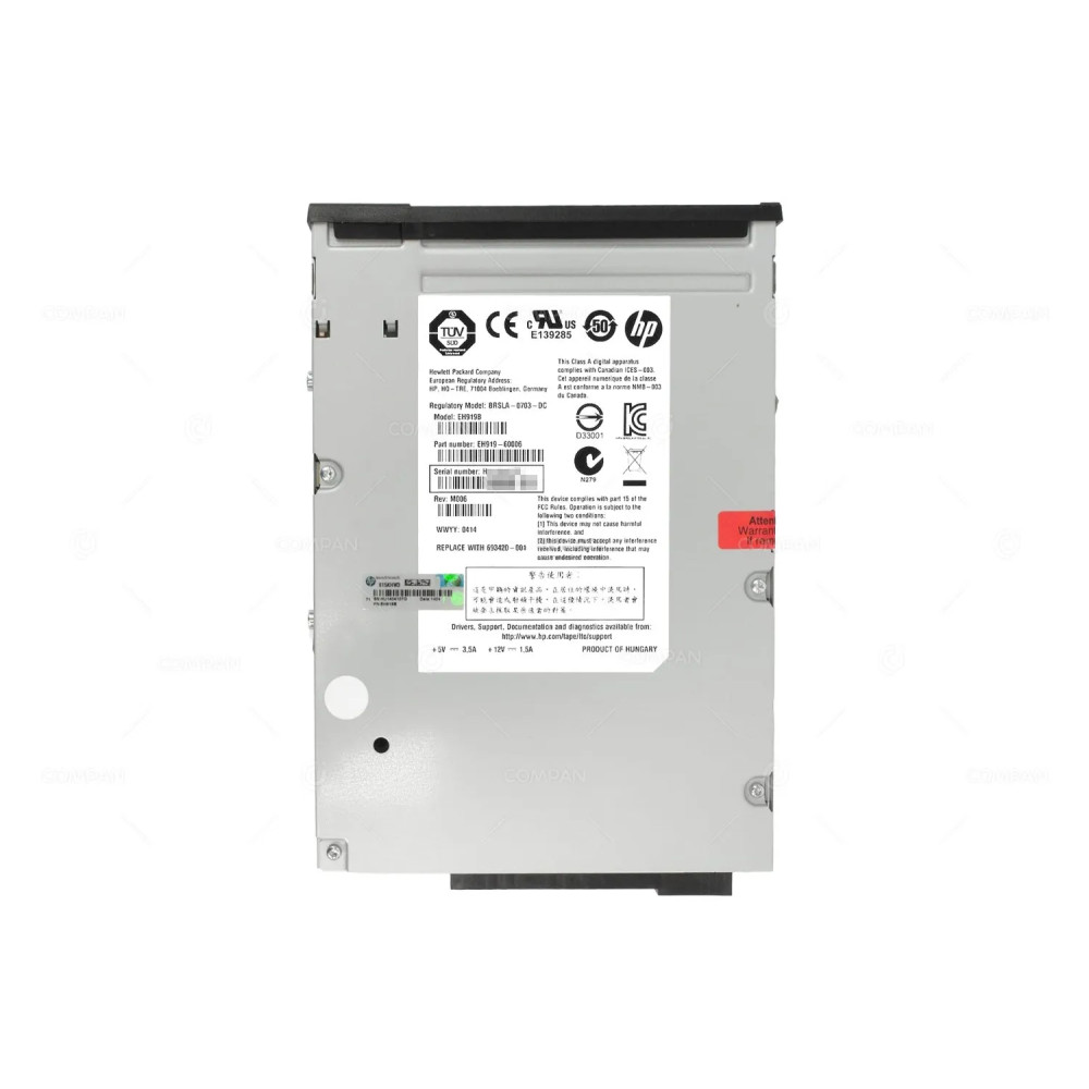 693420-001 HP LTO4 ULTRIUM 1760 1.6TB 3TB SAS INTERNAL TAPE DRIVE