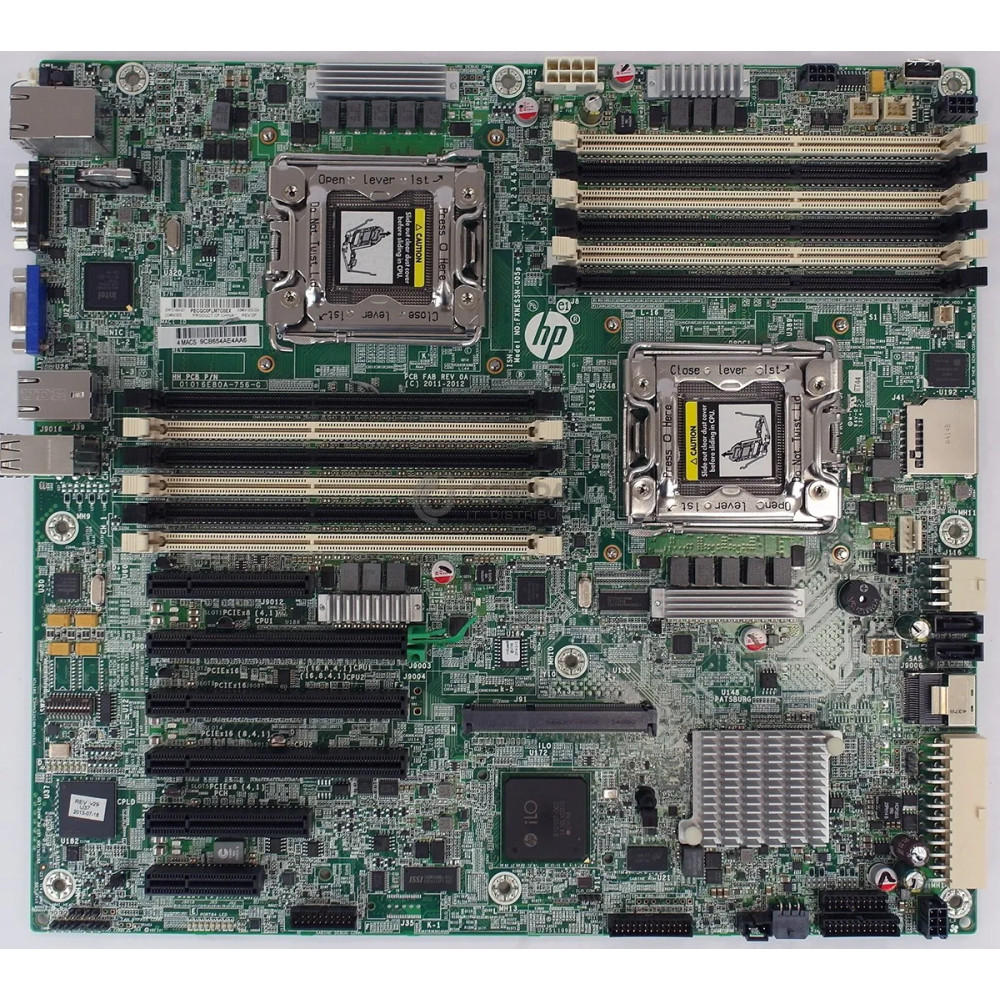 757484-001 MAINBOARD LGA 1356 FOR HP PROLIANT ML350E G8 V2 641805-004