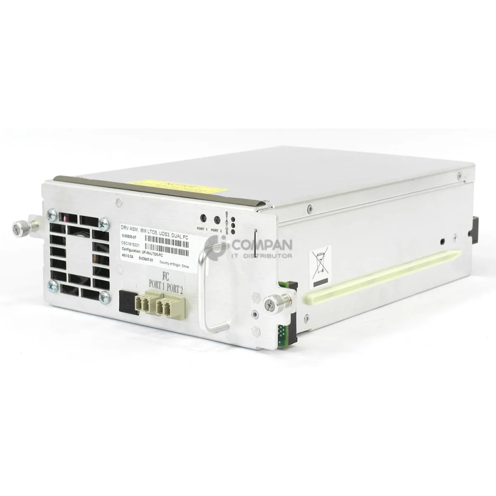 UF-IN-LTO5-FC QUANTUM LTO5 DUAL FC TAPE DRIVE FOR SCALAR I500 I2000 I6000