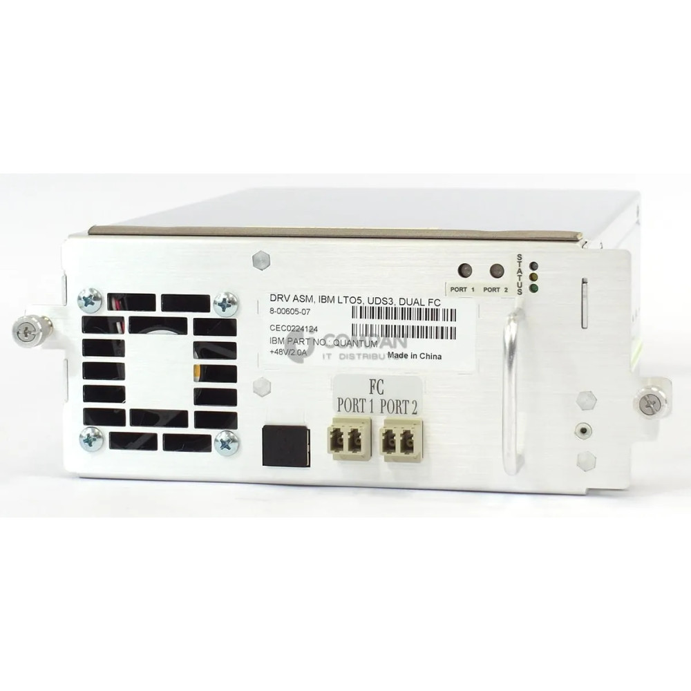UF-IN-LTO5-FC QUANTUM LTO5 DUAL FC TAPE DRIVE FOR SCALAR I500 I2000 I6000