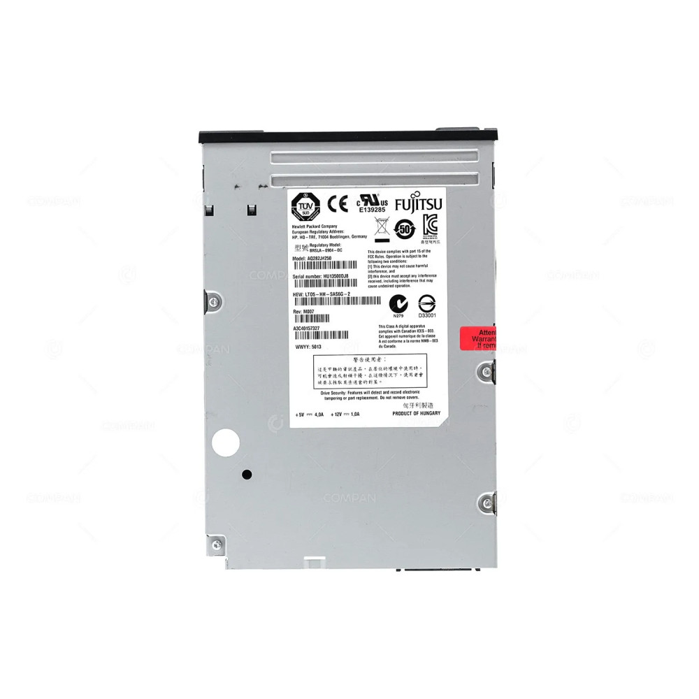 A3C40157327 FUJITSU LTO5 HH SAS6G INTERNAL TAPE DRIVE