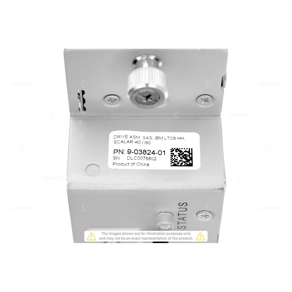 3-07027-01 QUANTUM LTO6 HH SAS DRIVE & TRAY FOR I40 / I80 2727077, 39U3428,