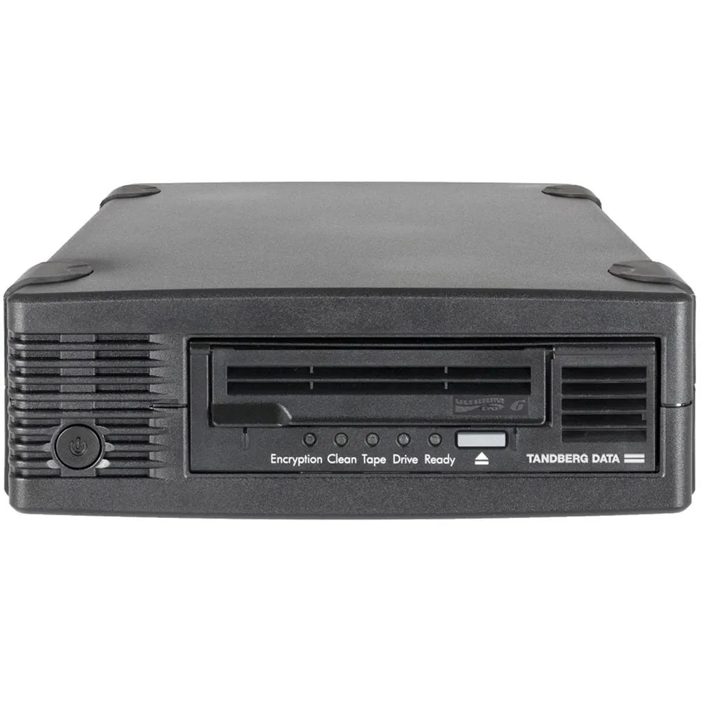 3535-LTO TANDBERG DATA LTO-6 HH SAS EXTERNAL TAPE DRIVE BRSLA-1204-AC,