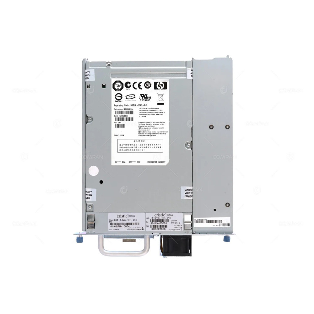 BRSLA-0703-DC CRISTIE STORAGEWORKS LTO-4 ULTRIUM 1760 TAPE DRIVE