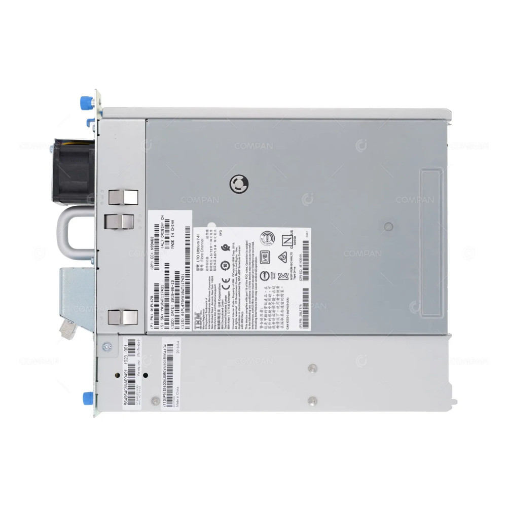 01PL478 IBM LTO7 6TB 15TB TAPE CAPACITY HH 8GB FIBRE CHANNEL TAPE DRIVE