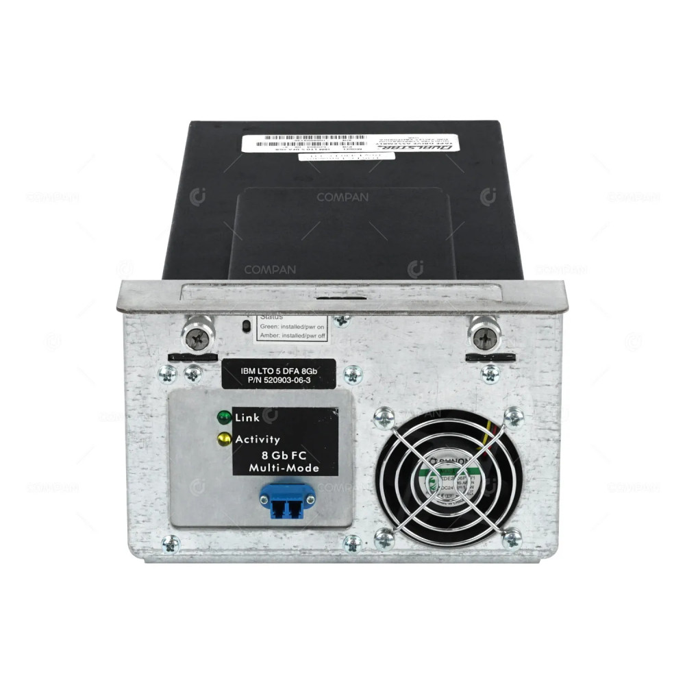 520903-06-3 QUALSTAR IBM LTO 5 DFA 8GB FC FOR XLS 520017-01-3, 637-0255-9