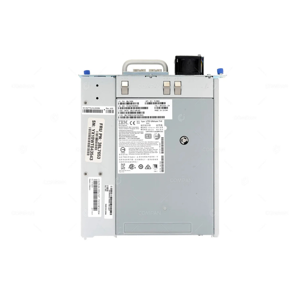 M3HCC IBM ULTRIUM 7H LTO 38L7456, 38L7509, 38L7653