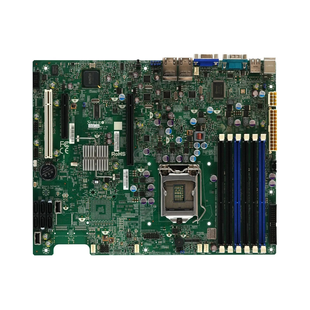 X8SIE-LN4 SUPERMICRO  LGA1156 DDR3 MAINBOARD FOR CSE-815 -