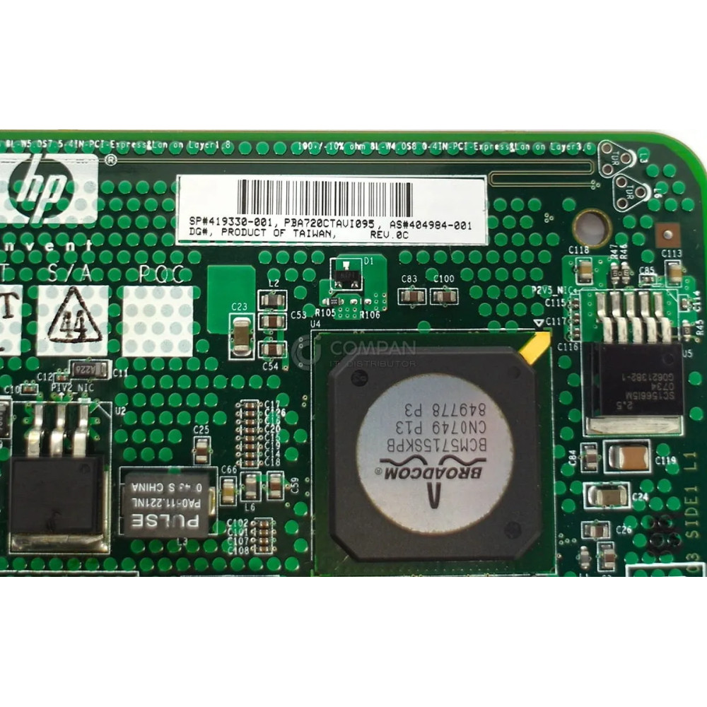 419330-001 HP NC326M DUAL PORT 1GB MEZZANINE CARD