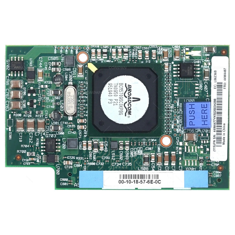 44W4487 IBM ETHERNET EXPANSION CARD (CIOV) FOR IBM BLADECENTER