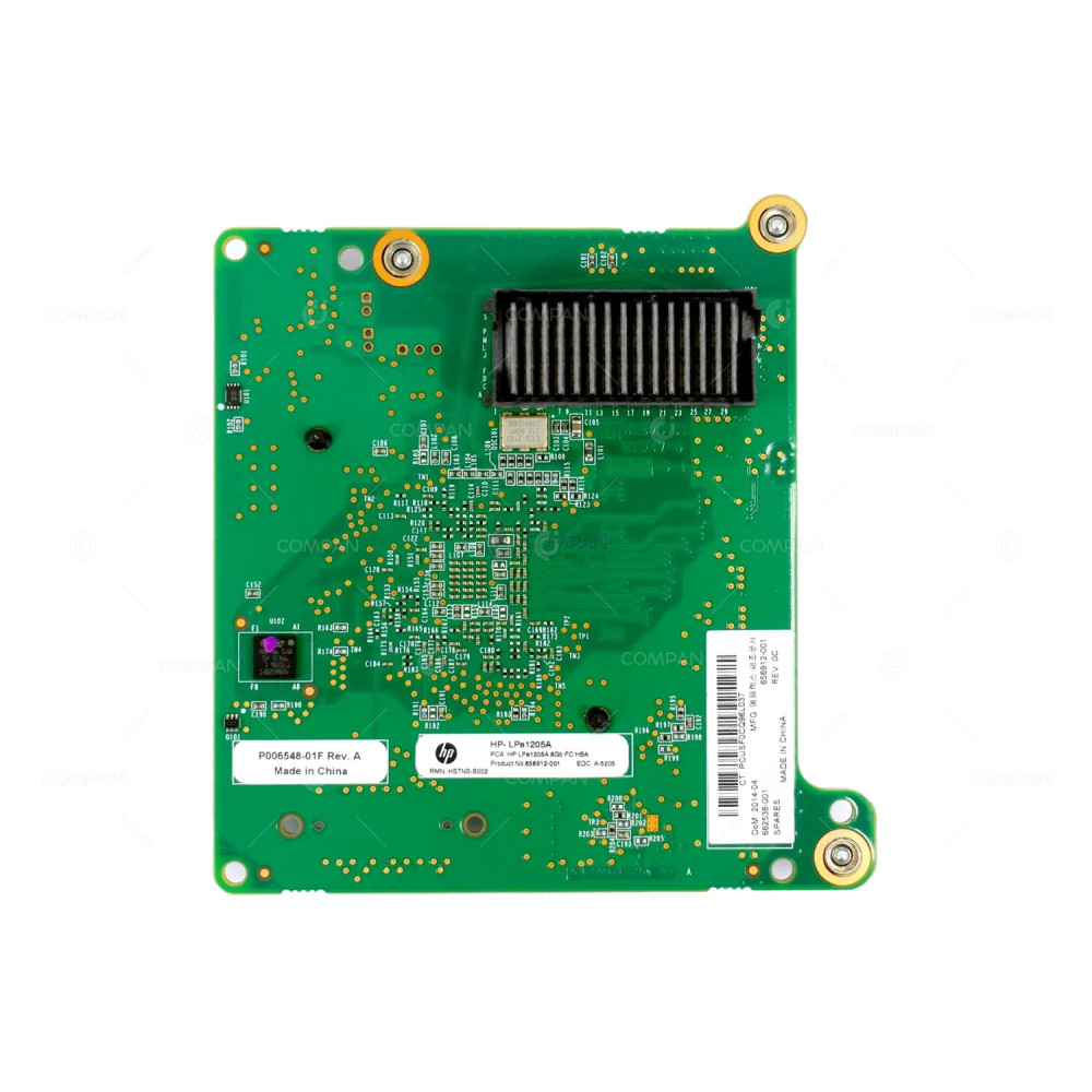 662538-001 / HP LPE1205A 8GB FC HBA ADAPTER FOR BLADE BLC
