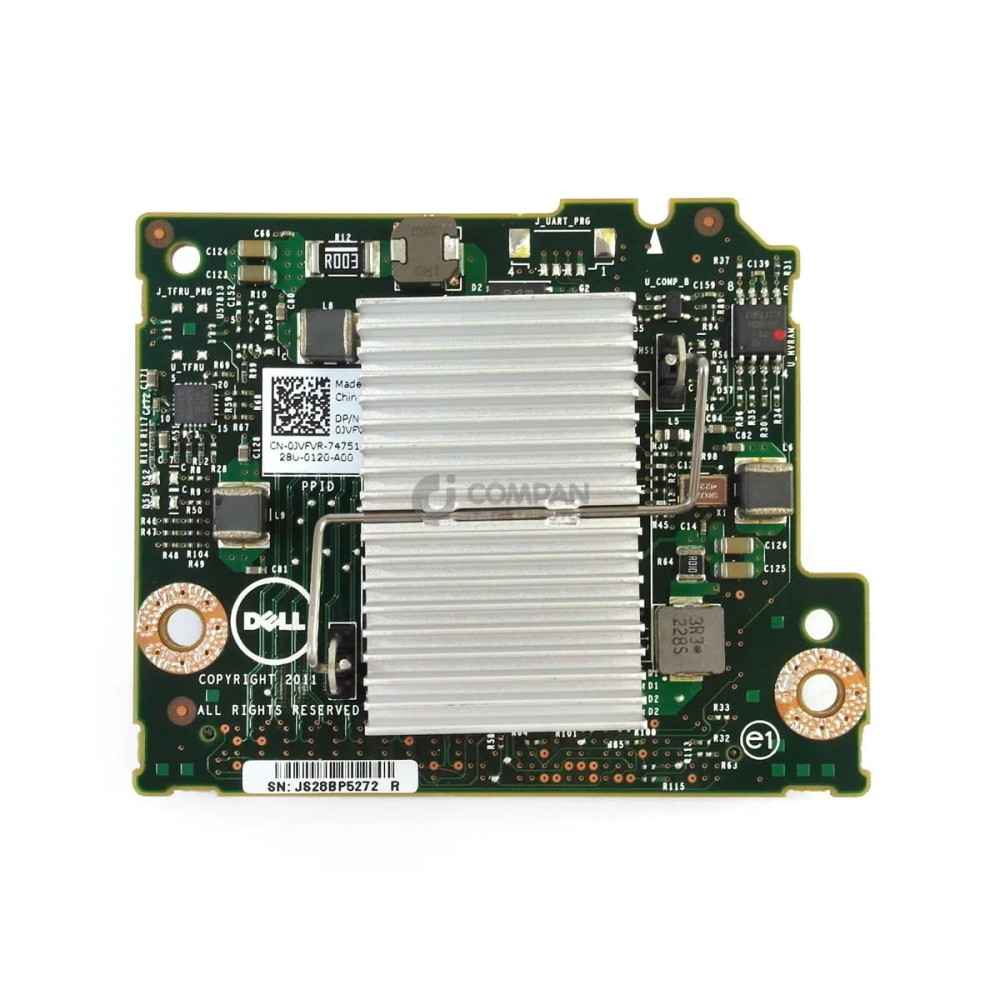 JVFVR / DELL BROADCOM 57810S-K DUAL PORT 10G NETWORK DAUGHTER CARD FOR M630