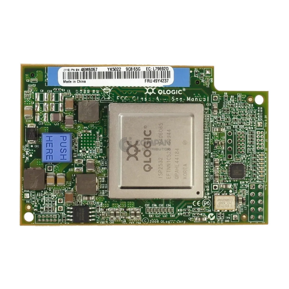 49Y4237 IBM QLOGIC QMI2572 4GB FC EXPANSION CARD FOR BLADECENTER HS22