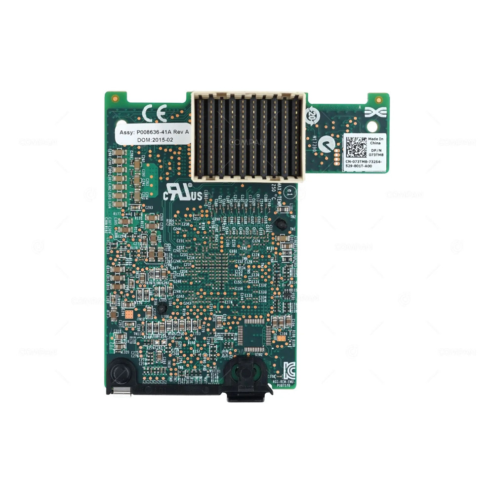 73TM8 DELL EMULEX LPM16002B-D 16GB DUAL PORT MEZZANINE HBA 073TM8