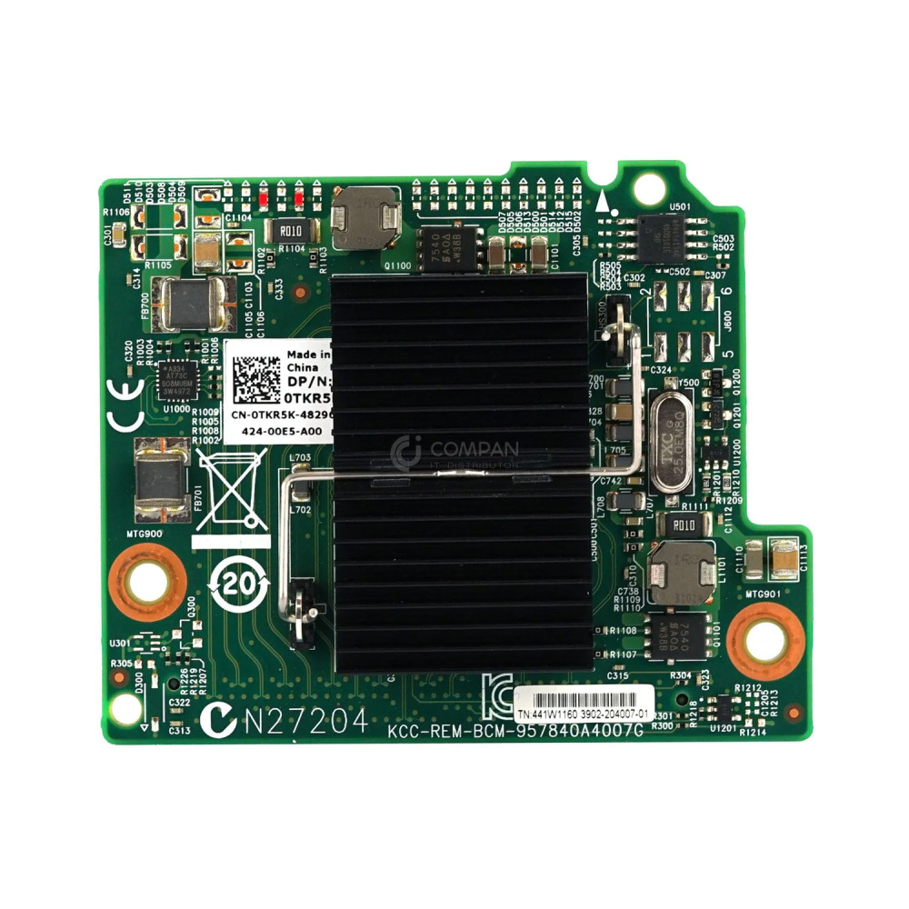 TKR5K DELL BROADCOM 10GB 4-PORT BLADE DAUGHTER CARD 0TKR5K