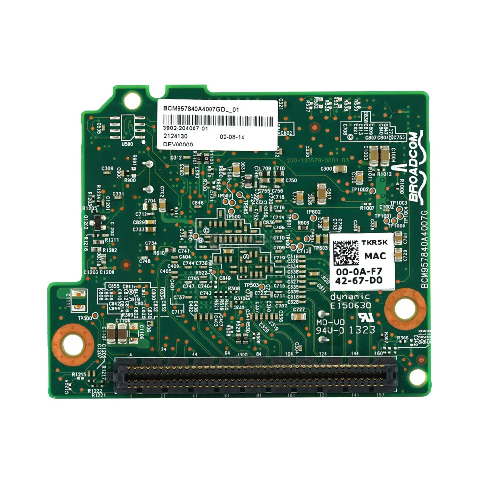 TKR5K DELL BROADCOM 10GB 4-PORT BLADE DAUGHTER CARD 0TKR5K,