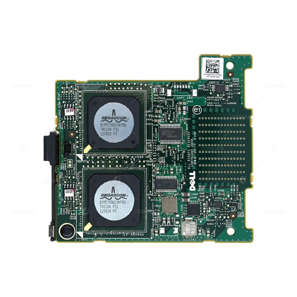 0JP7D DELL BROADCOM II 5709 ETHERNET MEZZANINE NETWORK INTERFACE CARD