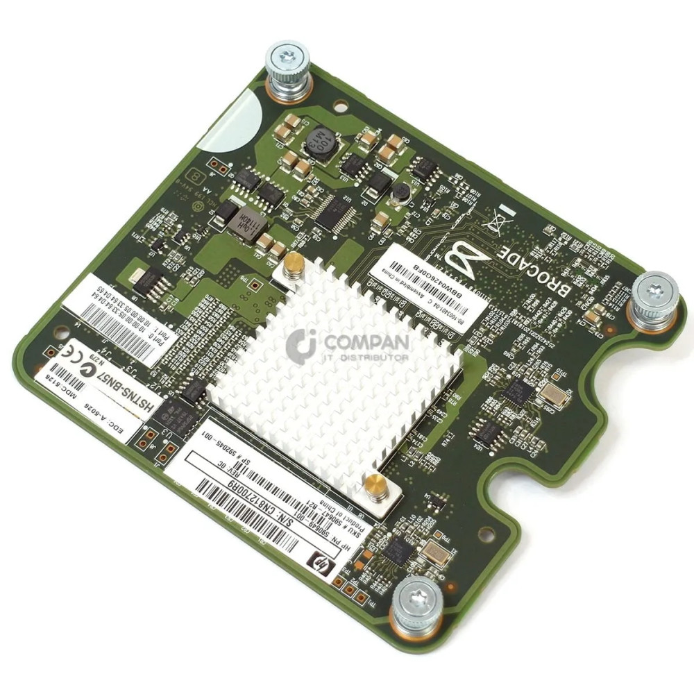 592045-001 HP BLC BROCADE 804 8GB FC HBA OPT MEZZANINE CARD