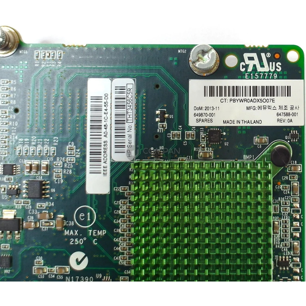 649870-001 HP FLEXFABRIC 10GB 2P 554M ADAPTER 647588-001, 647590-B21