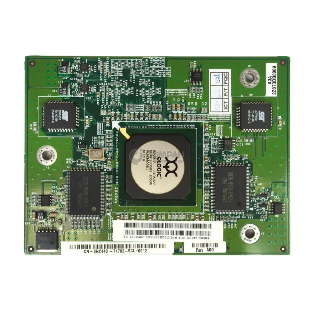 NC440 DELL QLOGIC 2312 FIBRE MEZZANINE CARD FOR PE1855 0NC440